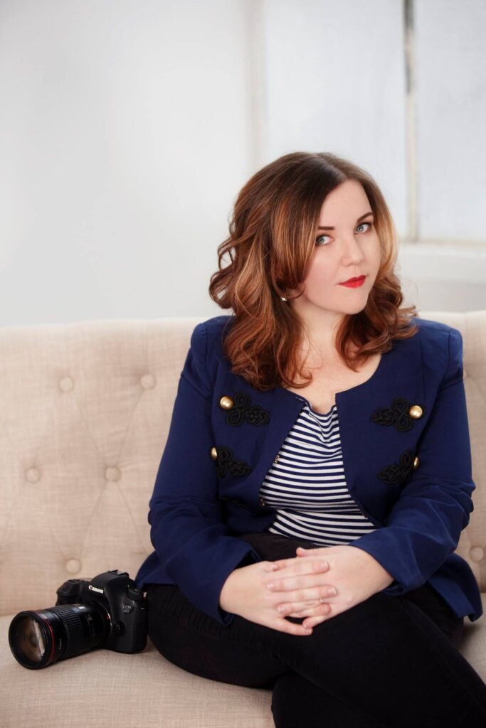 Portrait of cinematic fine art photographer Angie Candell