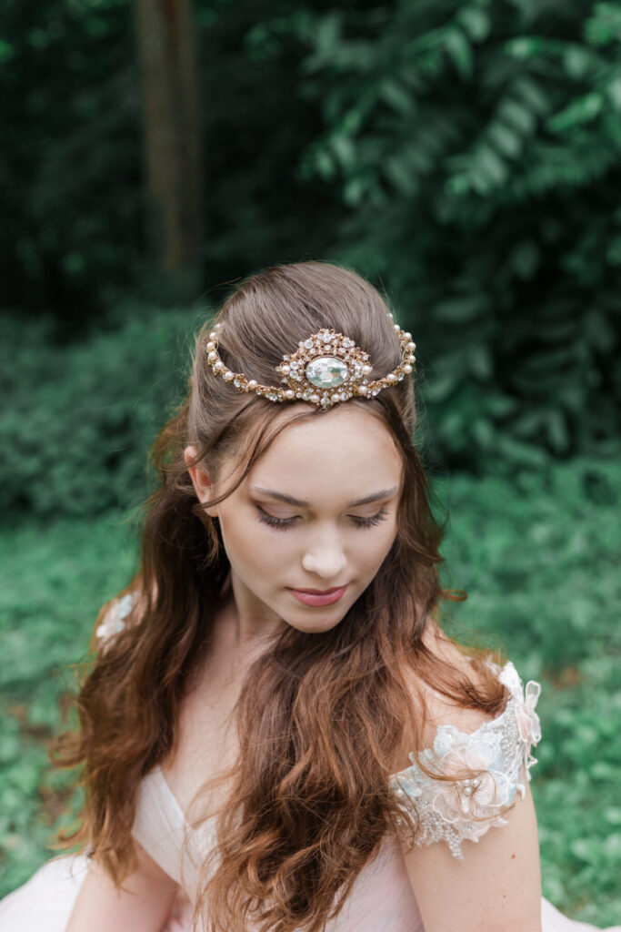 medieval bridal editorial