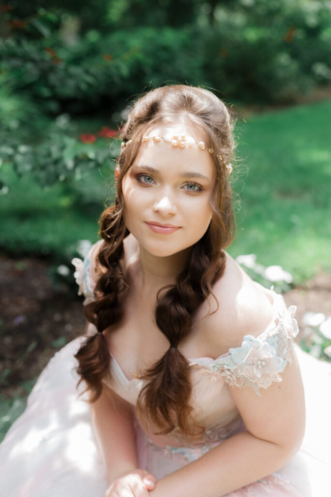 old world aesthetic bridal photos