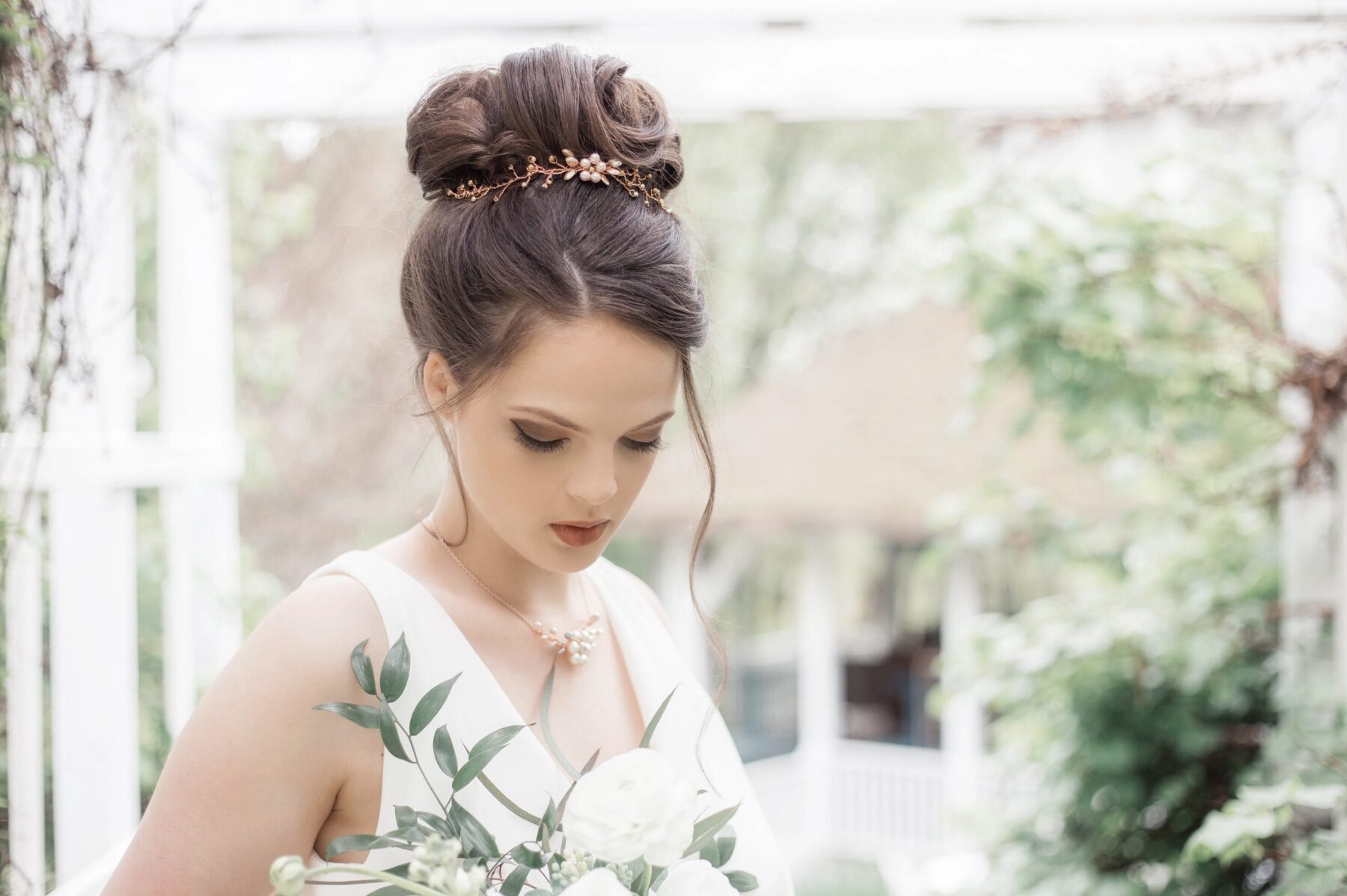 fine art inspired bridal photography